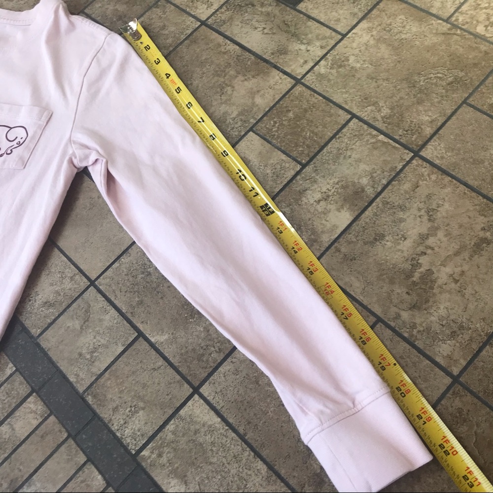 Ivory Ella Long Sleeve Pink Paisley T-shirt XS - Picture 11 of 11